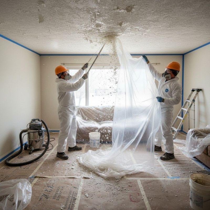 Popcorn Ceiling Removal